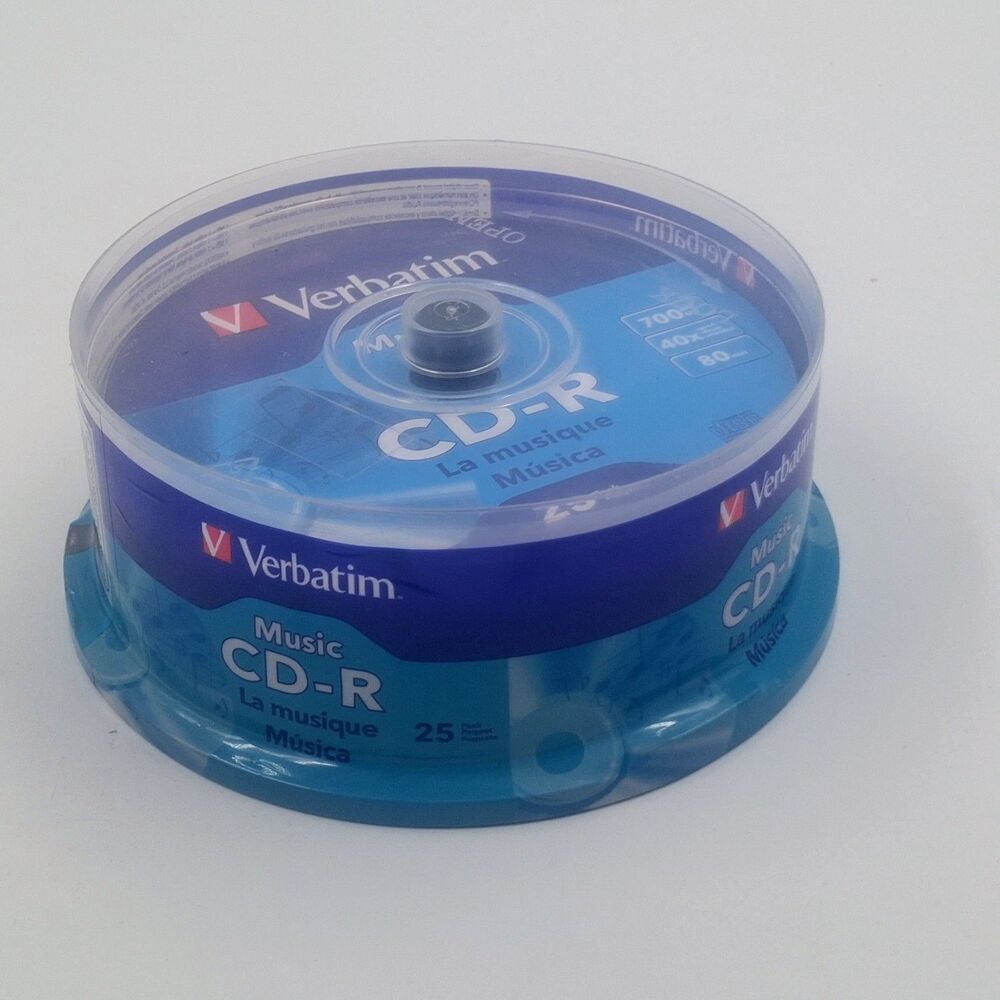 Verbatim Music CD-R 700MB Recordable Compact Disc (25-Pack) - 96155
